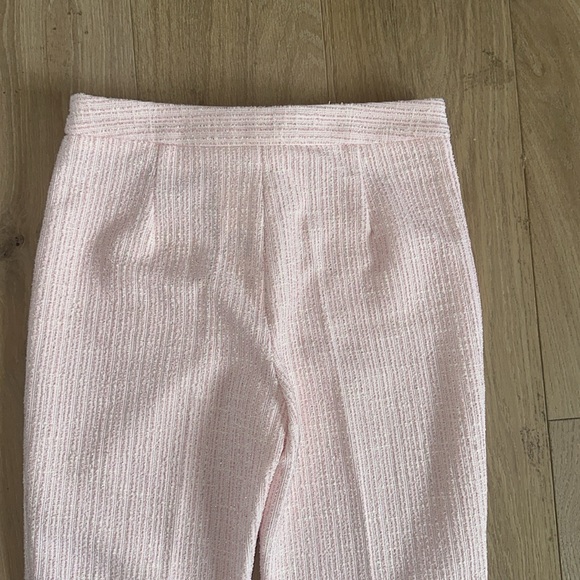 Zara Pink Textured Pants - Picture 4 of 5